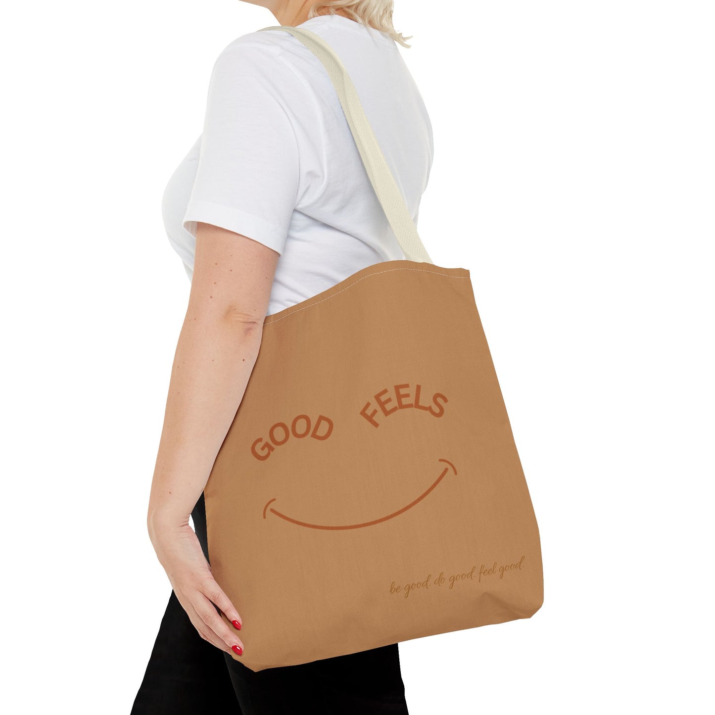 Tan Good Feels Tote Bag