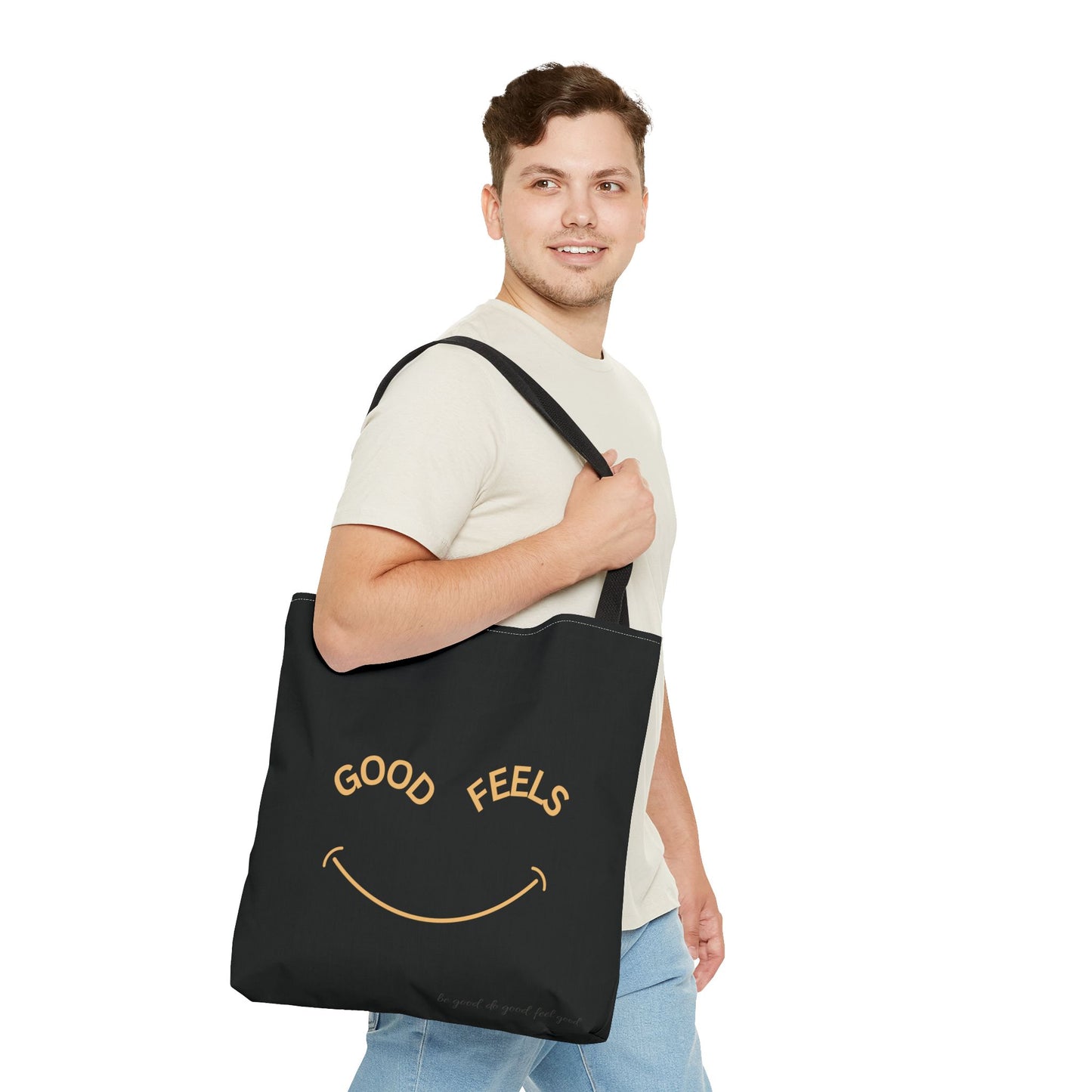 The Feel Good Society Black & Nude Tote Bag