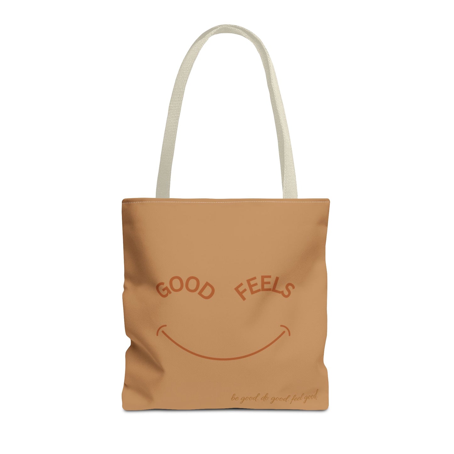 Tan The Feel Good Society Tote Bag
