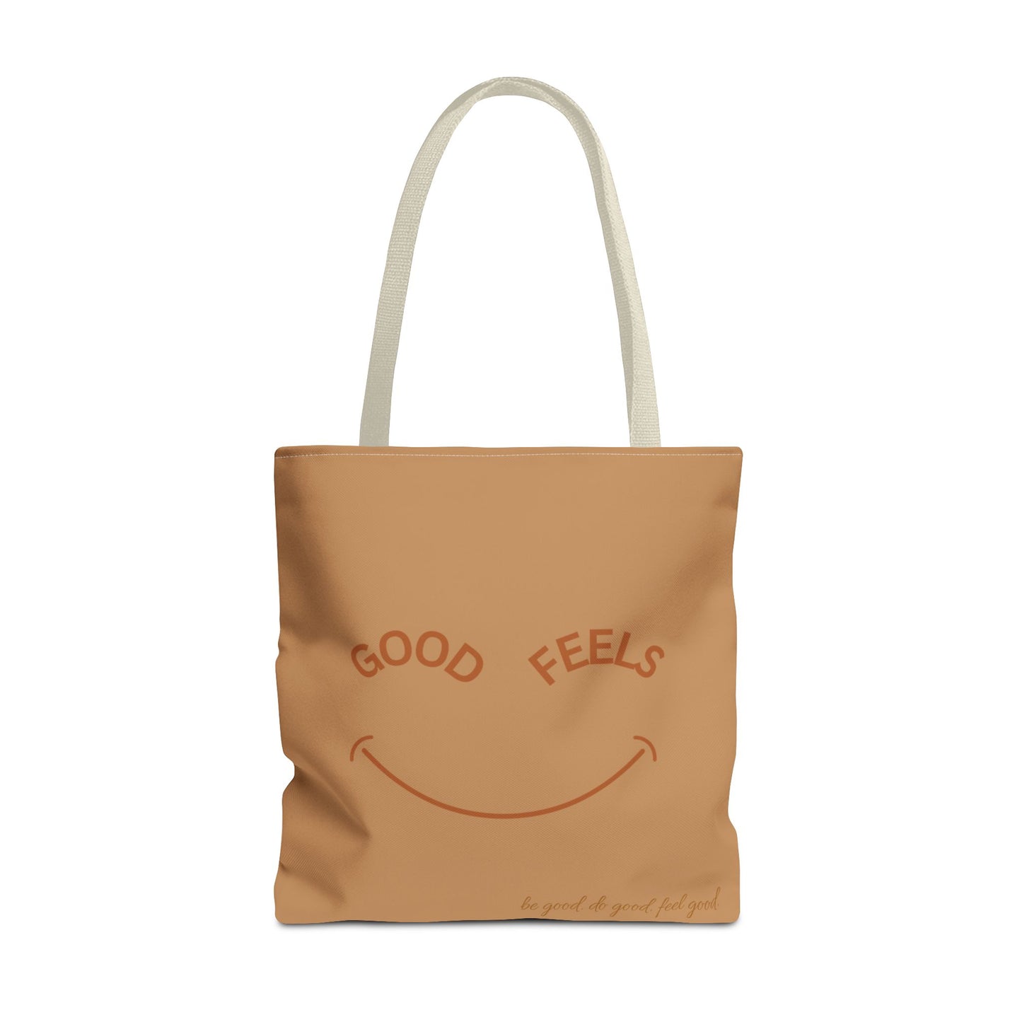 Tan The Feel Good Society Tote Bag