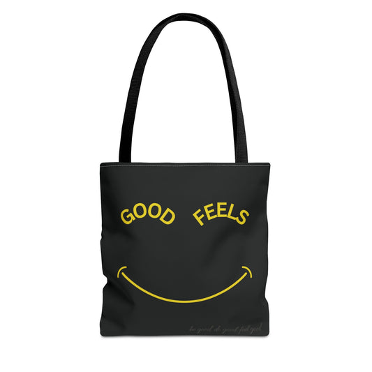 Black & Yellow Good Feels Tote Bag