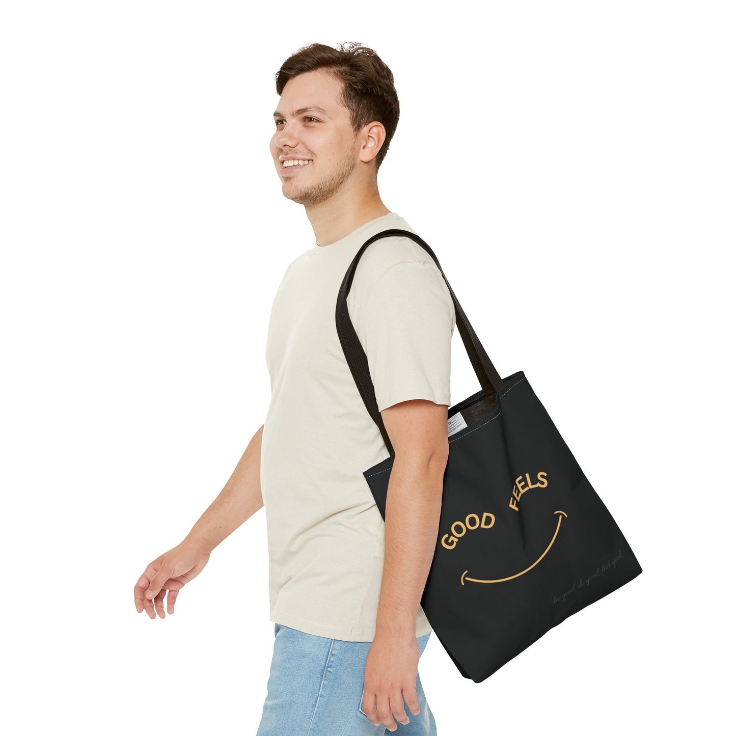 The Feel Good Society Black & Nude Tote Bag